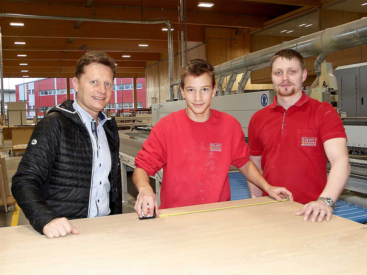 Faustmann Lehrling Tischler Tischlereitechnik