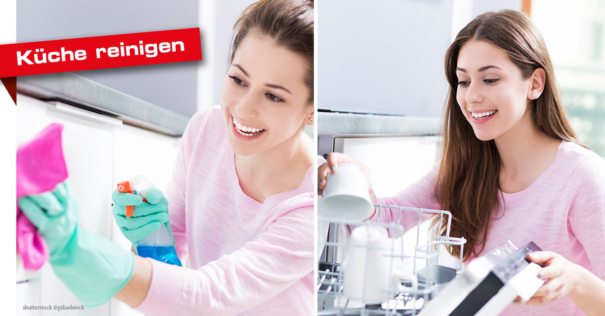 Küche reinigen