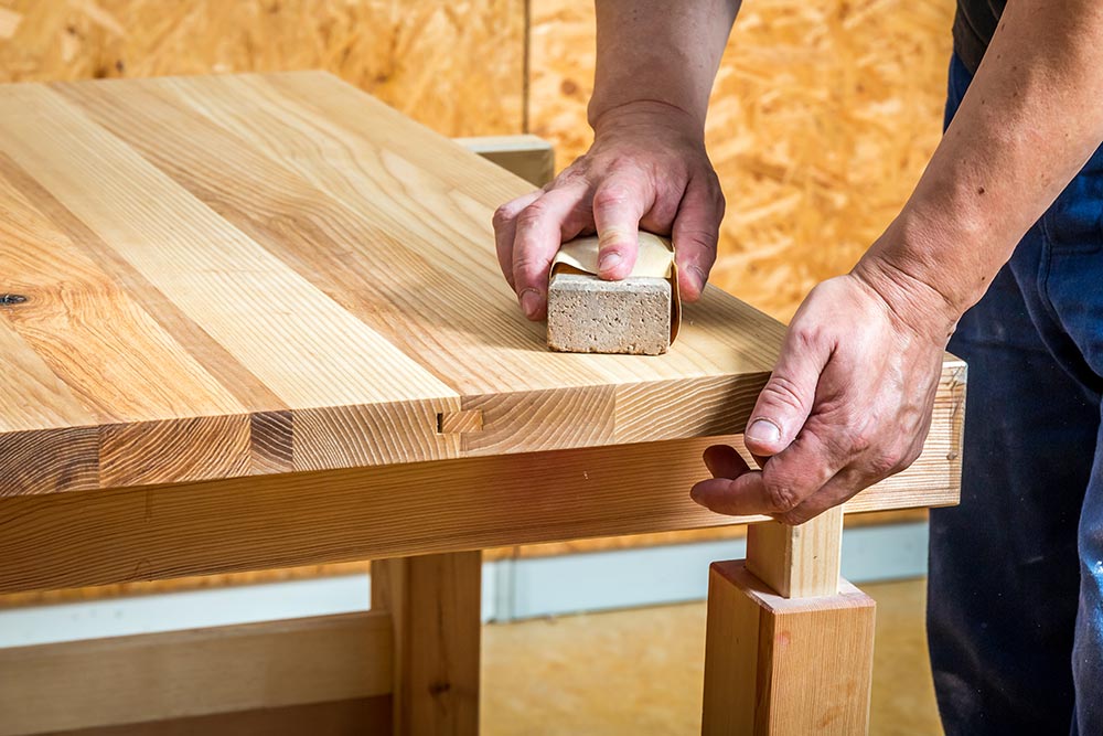 Das richtige Ölen von Holzmöbeln