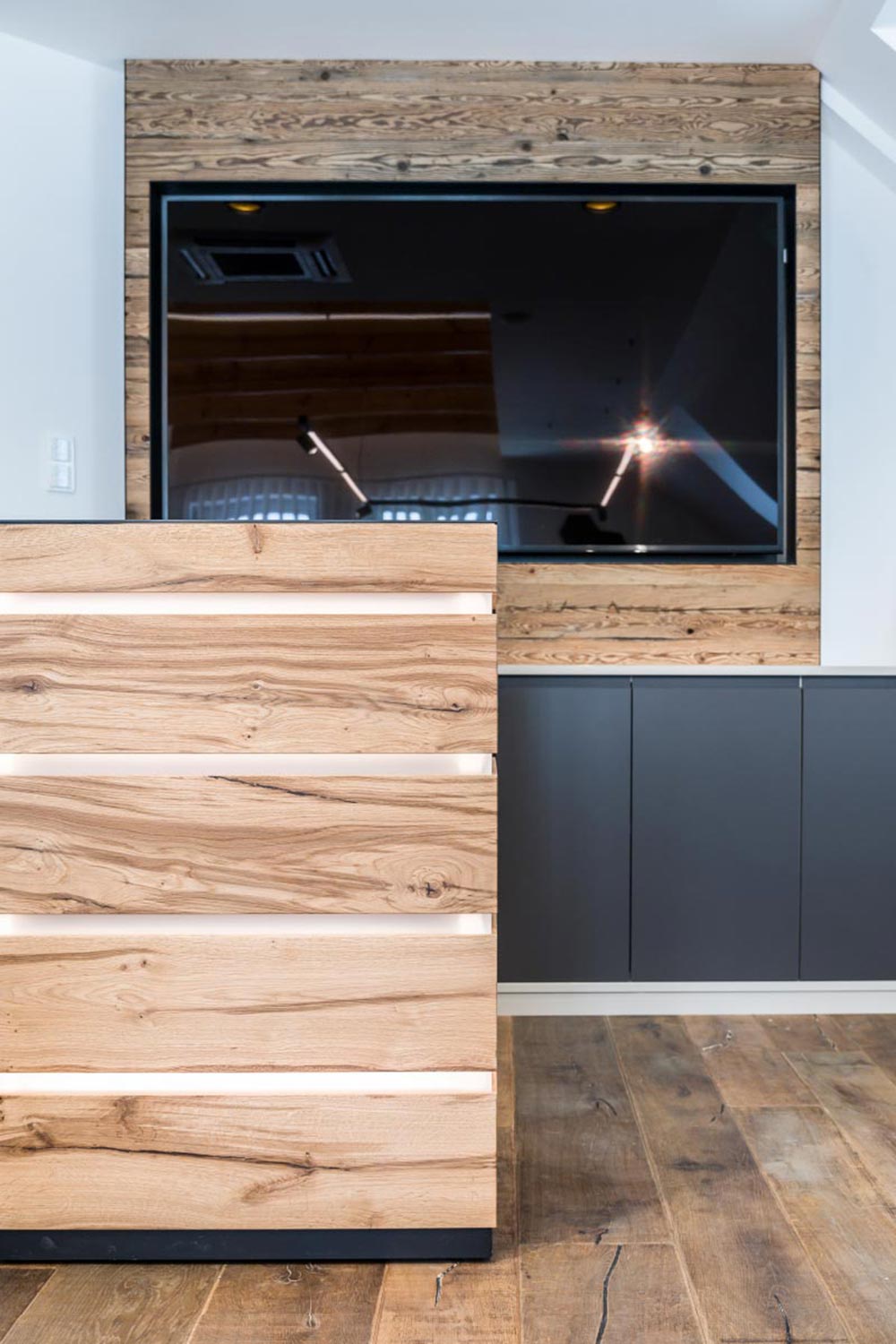 Altholz in der Wohnung