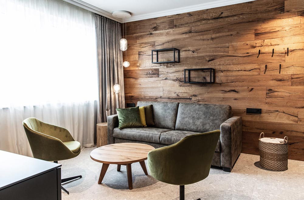 Altholz in der Wohnung